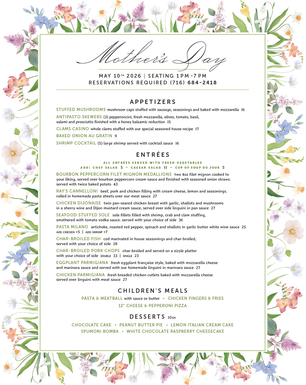 Bring your Mom to Ripas!