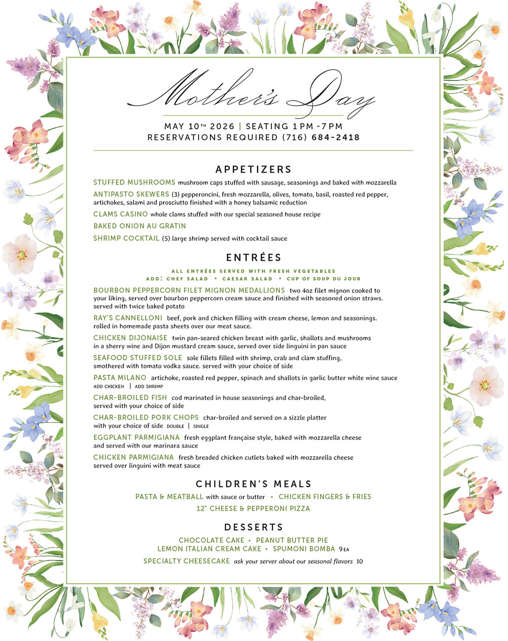 Bring your Mom to Ripas!